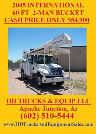 05 International 60ft Bucket Truck