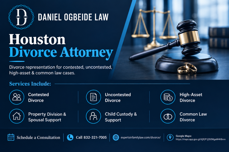 Houston Divorce Attorney | Daniel Ogbeide Law