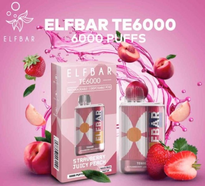 ELF BAR TE6000 PUFFS VAPE POD JETABLE