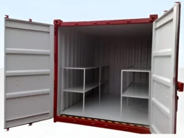 10 X 8FT FLAT FLOOR BUNDED STORE
