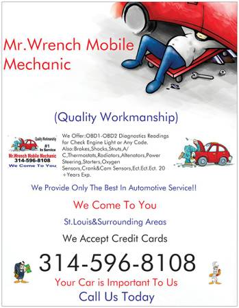 1 Mobile Auto Repair Service in St. Louis amp ILL (St. Louis amp ILL)