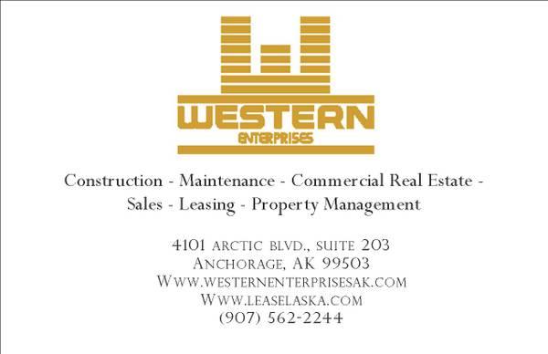 1 stop mgmt, leasing, maintenance, construction (Anchorage)