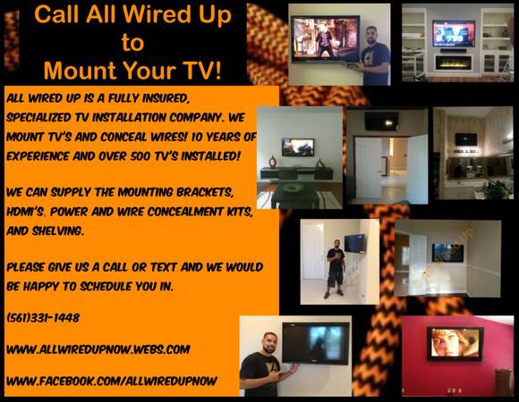 1 TV Installation Service in South Florida (