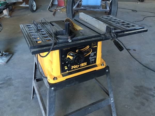 10 bench saw ProTech table saw