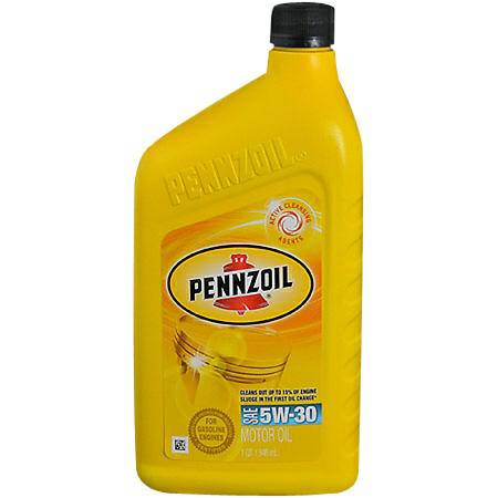 10 pennzoil 5w30s car oil