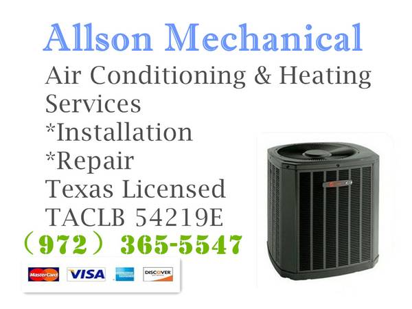 100041000410004AC amp Heating Services (Dallas Plano Frisco Garland Allen)