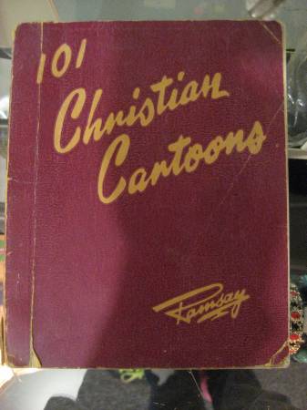 101 CHRISTIAN CARTOON BOOK1949 NOW 60 OFF