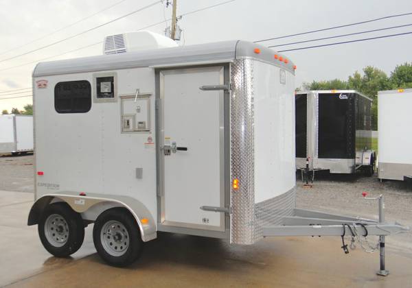 10ft Fiber Splicing Trailer wAC