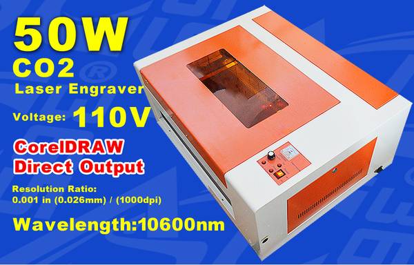 110V 50W 4040 laser engraving machine