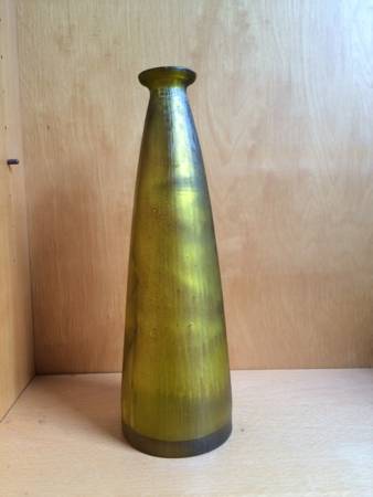 11quot Nordic olive colored vase