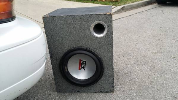 12 mtx 9500 subwoofer