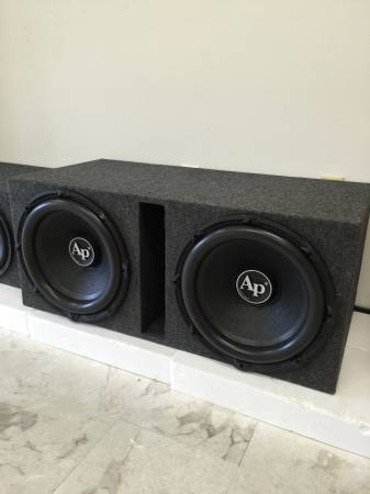 ((((( 15 Audio Pipe Subwoofer with box )))))