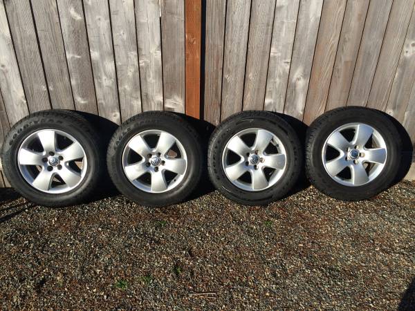 15 OEM VW Rims from 2003 MK4 Jetta for Sale wnew Tires