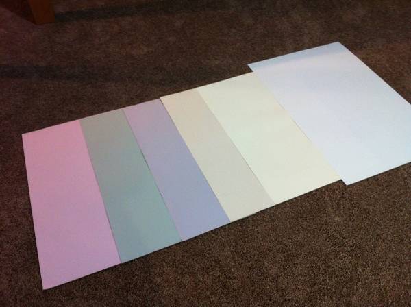 150 large sheet card stock paper 35x23 amp 20x40 print making art crafts