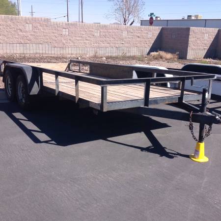 16 flat bed trailer