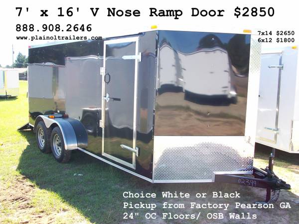 16 V Nose Trailer NEW