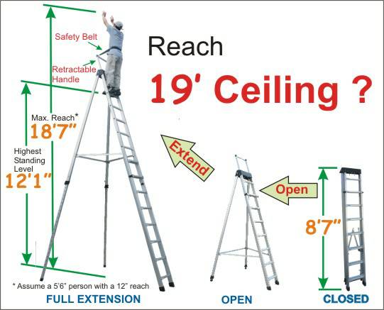 16ft Step Ladder