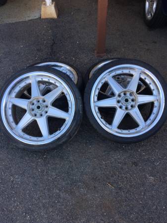 18 Rims with tires