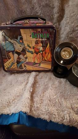 1966 Aladdin batman and robin lunch box