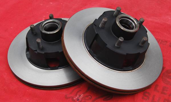 1966 Mustang 11 Front Rotors