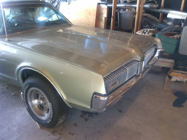 1967 mercury cougar xr7 289 4bbl auto