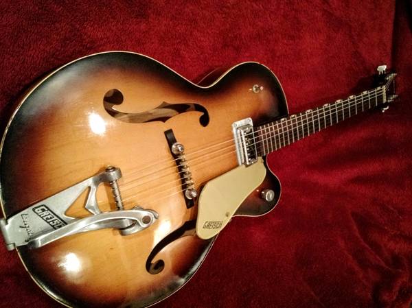 1968 Gretsch 6124 Anniversary with original Bigsby and case.