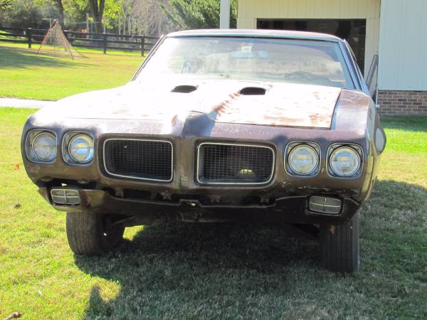 1970 pontiac gto ram air 3 4 speed