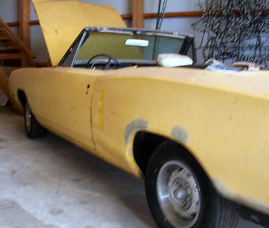1971 Dodge Coronet Convertible to be fixed up