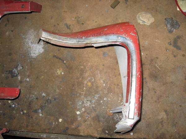1971 Mercury Cyclone front fender extension
