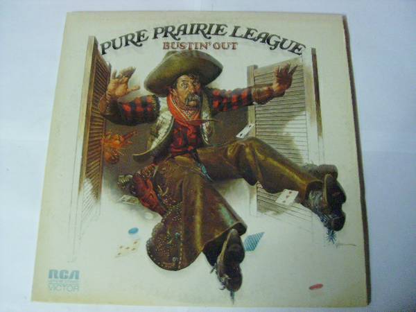 1972 Pure Prairie League Bustin Out Vinyl Record