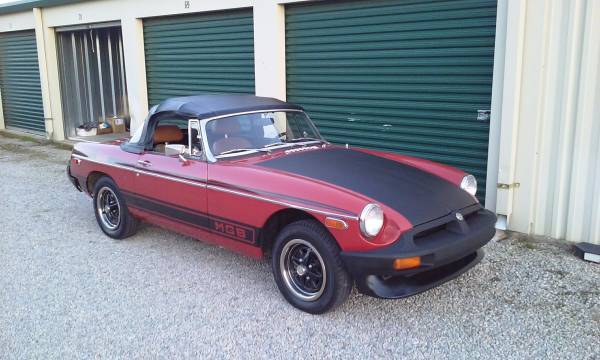 1975 MGB ROADSTER CONVERTIBLE 50TH ANNIVERSARY