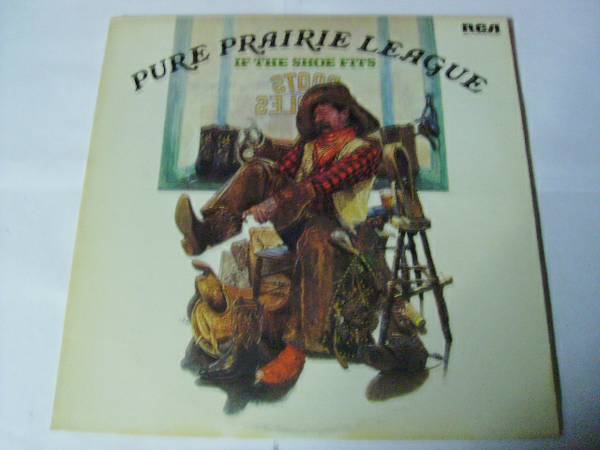 1976 Pure Prairie League If The Shoe Fits Vinyl Record