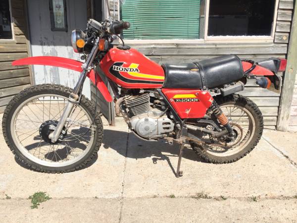 1979 Honda XL500 S Enduro thumper single nice shape wtitle