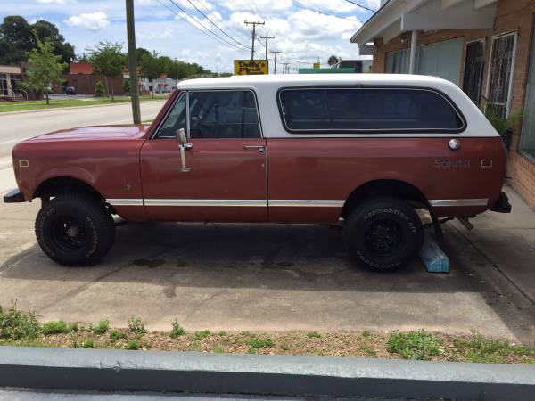 1979 Scout travellar, no rust, Jeep, all original