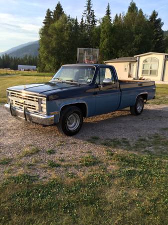 1985 chevy two wheel drive