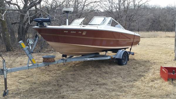 1987 larson 17 ft. 90 hp yamaha