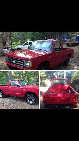 1988 Chevy s10 for trade