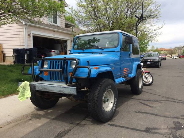 1989 YJ Wrangler Islander 4.2L (fuel injected), Make Offer