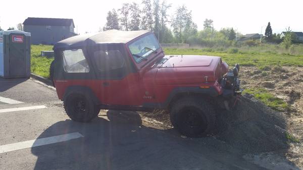 1994 jeep wrangler 4x4