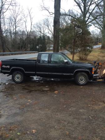 1994 Silverado with plow