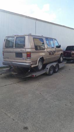 1995 ford E150 econoline Conversion van for parts (waterford)