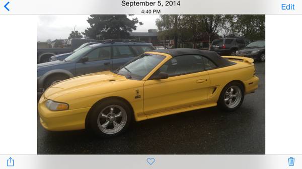 1995 Mustang GT 5.0 Price reduced