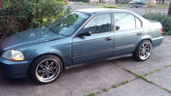 1996 honda civic 5 speed 2250obo or