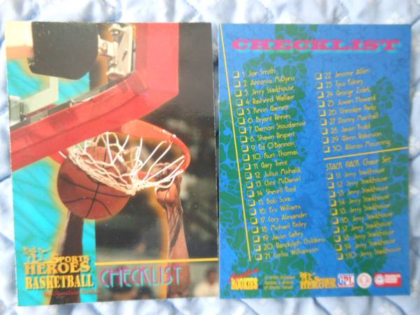 1996 Signature Rookies Basketball Set