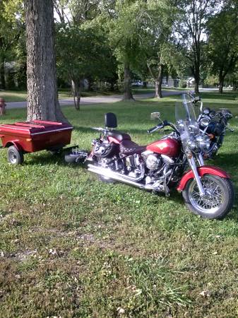 1997 fatboy and matching trailer
