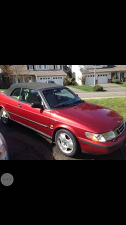 1998 Conv Saab 900 turbo