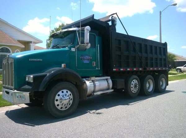 1998 KENWORTH T800 DUMP TRUCK