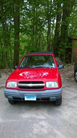 1999 Chevy Tracker Sport Utility Convertible