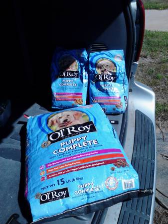 19lbs Ol Roy Puppy Dry Food  5 (Seabrook)