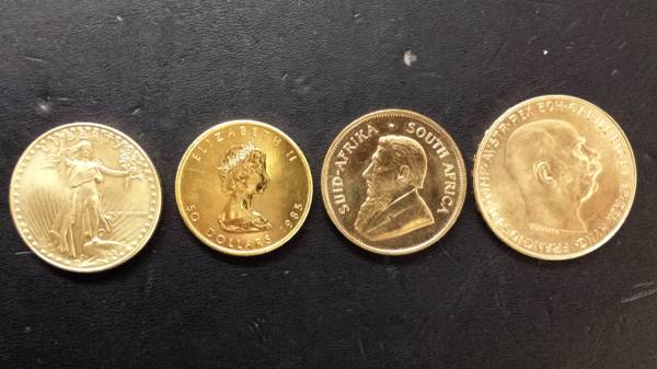 1oz gold coins